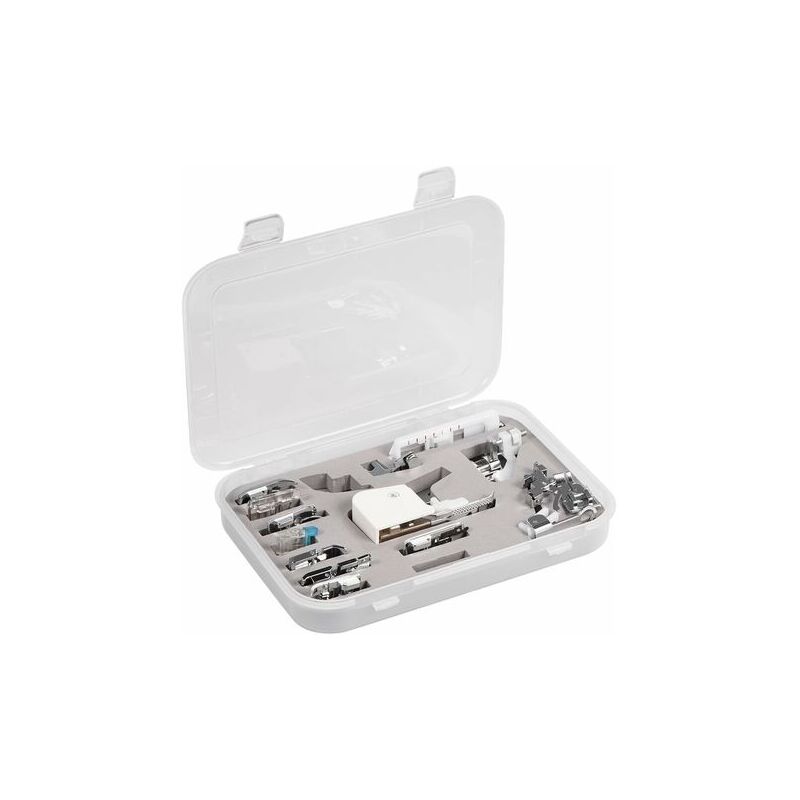 15pcs Sewing Machine Presser Feet Set Walking Foot Kit for Domestic Sewing Machine - Tigrezy