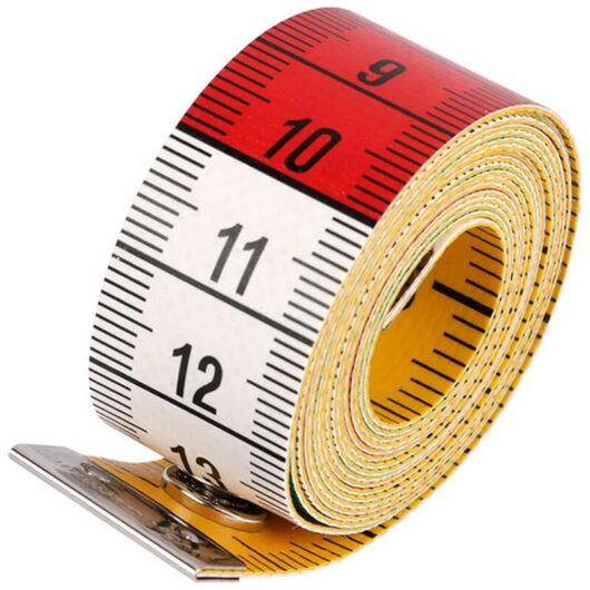 Double Sided Dressmaker Tape Measures, Soft Tailor Tape Measure 1.5m 60 Inch Tailor Dressmaker Fabric Ruler(2pcs)