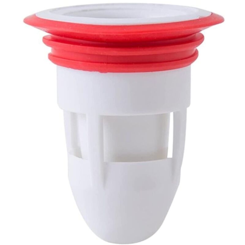 Odor filter for waste water, floor drain, sink drain, hair collector, ⌀45 mm, white