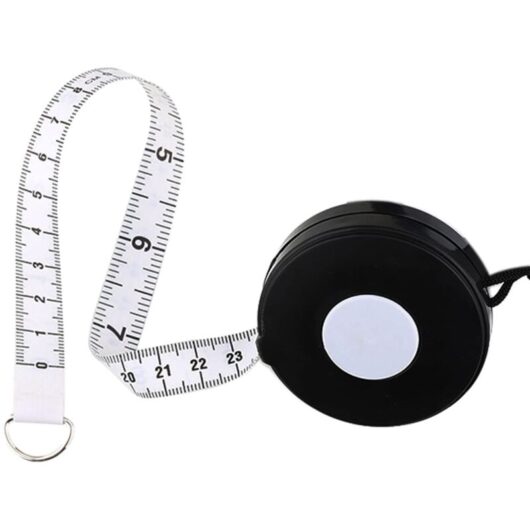 Tinor - Soft Measuring Tape, Double Sided Tape Measure for Sewing, Dress Making, Weight Loss, Waist Measuring, Retractable Ruler 205cm/80Inch