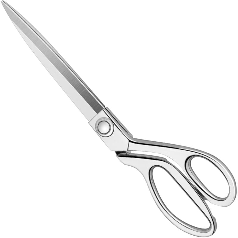 High Performance Sewing Scissors 26cm - Professional Stainless Steel Cutting Scissors for Fabric Leather Dressmaking Artists Students Seamstresses