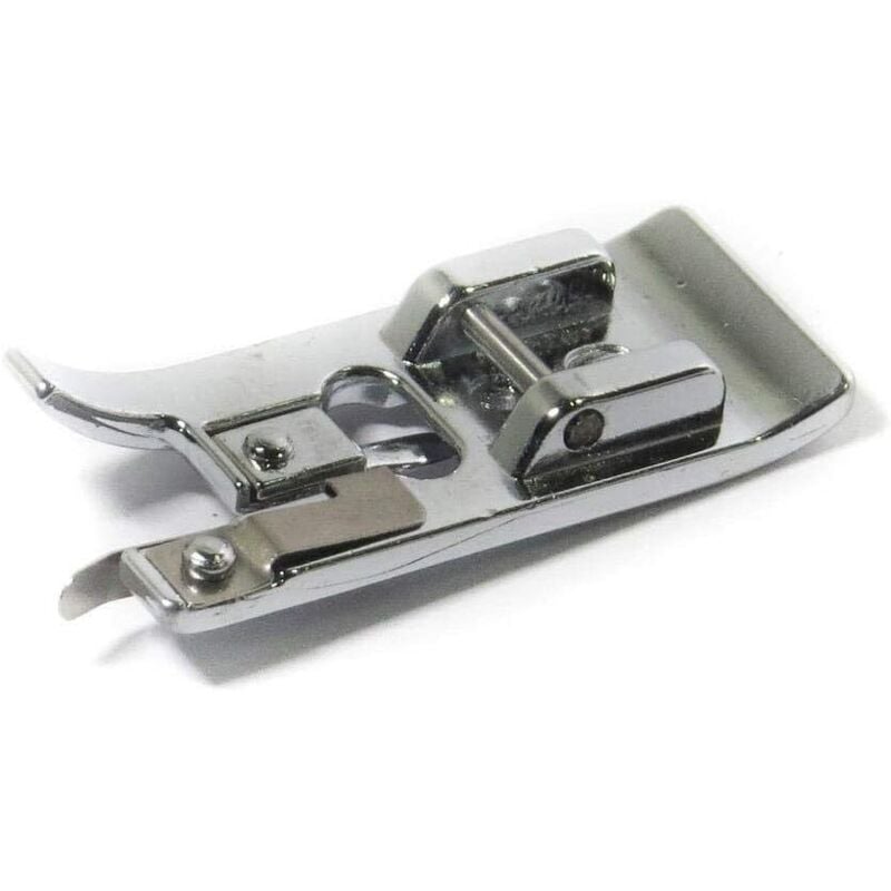Overlock presser foot for sewing machine with snap-on system for Singer, Janome, Brother, Toyota Elna.