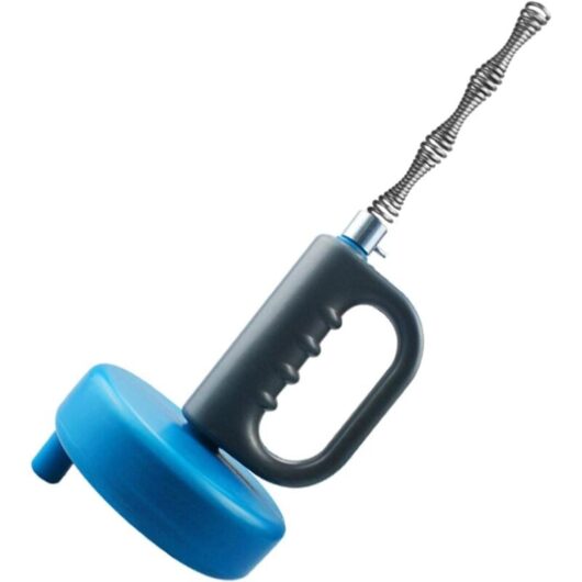Snake Drain Cleaner, Plumbing Snake Drain Auger, Electric Toilet Plunger Set for Bathroom Toilets, 3m