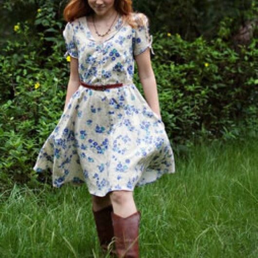 Sew Liberated Paper Sewing Pattern Clara Dress
