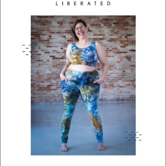 Sew Liberated Paper Sewing Pattern Limestone Leggings & Top