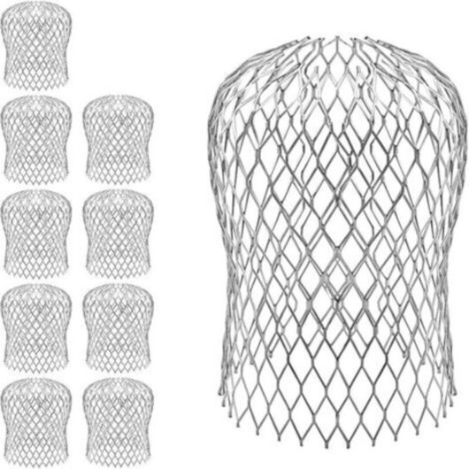 Gutter Filter, Aluminum Gutter Guard, Anti Leaf Filter, Metal Gutter Guards for House, Eaves, Ditch, Sewer, 10 pc