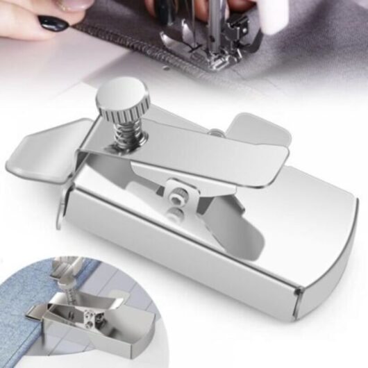Magnetic Sewing Machine Seam Guide, Stainless Steel Multifunction Fixing Tool, Sewing Accessories for Embroidery and Quilting, Sewing Machine Parts