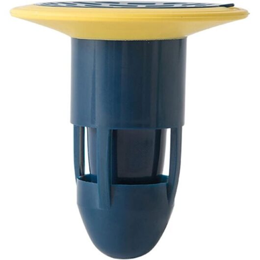 Floor Drain Drain Filter Sewer Plug Connectors Anti-Odor for Shower Floor Drainage for Bathroom No Filter Suitable for Leaks in Bath-Kitchen Pipes