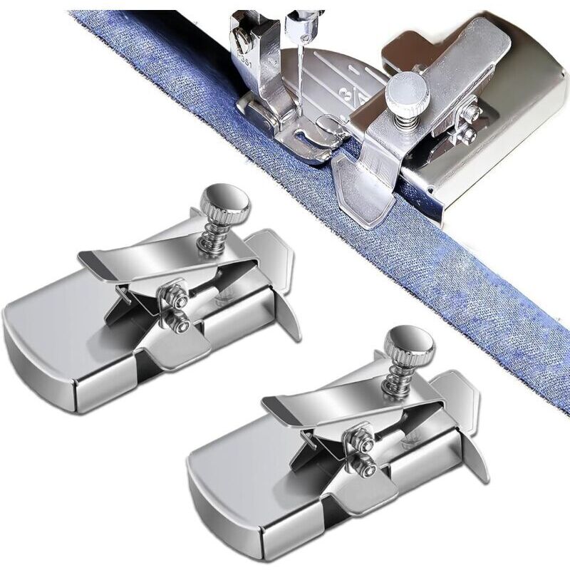 Set of 2 magnetic sewing guides, sewing accessories, new for 2024, multi-functional magnetic ruler for all sewing machines.
