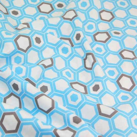 Camelot Fabrics 100% Cotton Poplin Fabric Blue
