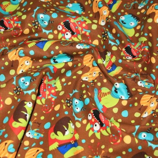 Camelot Fabrics 100% Cotton Poplin Fabric Brown