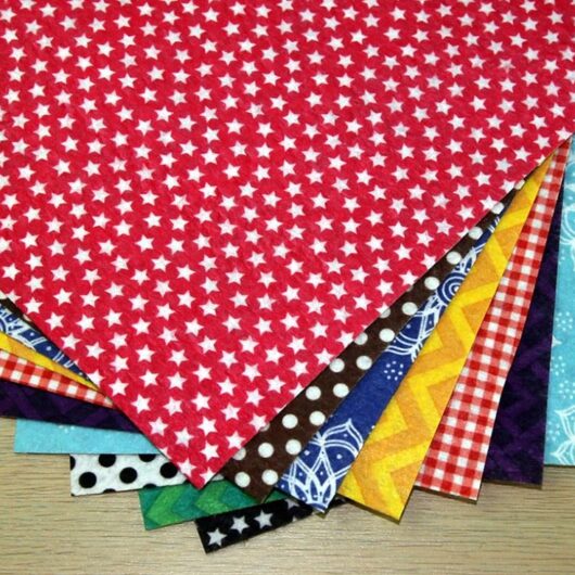 Camelot Fabrics Soft Felt Fabric Assorted Colours