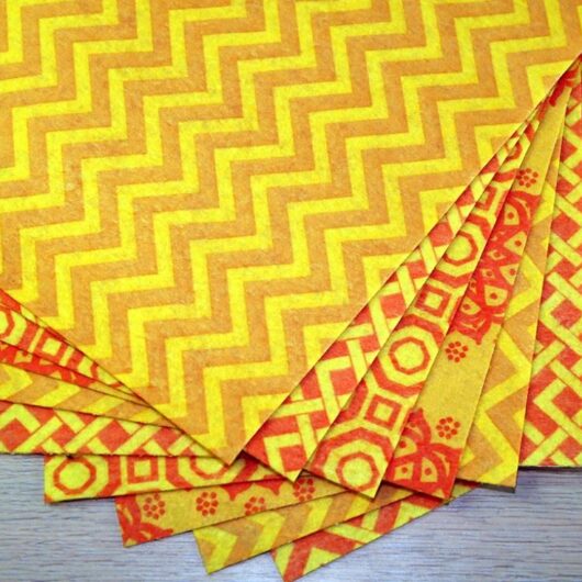 Camelot Fabrics Soft Felt Fabric Yellows