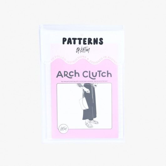 Kylie And The Machine Paper Sewing Pattern Arch Clutch