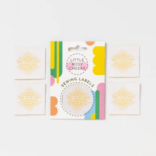 Little Rosy Cheeks Sew Your Own Sunshine Woven Labels