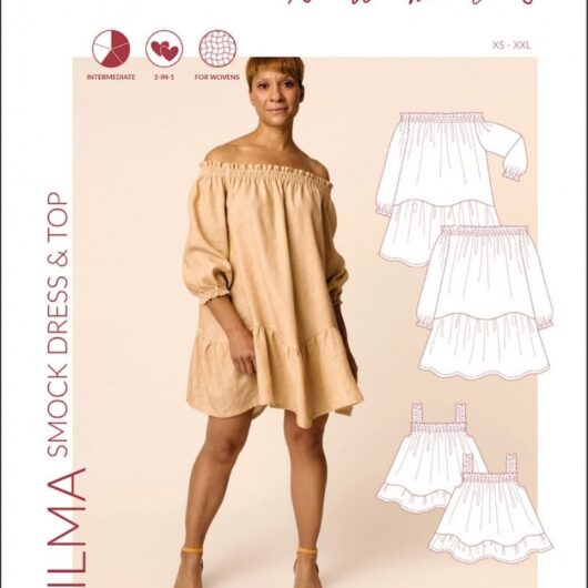 Named Clothing Paper Sewing Pattern Ilma Smock Dress & Top
