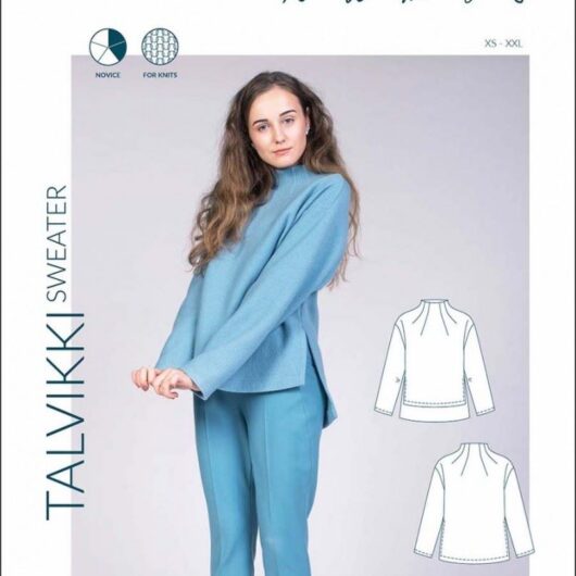 Named Clothing Paper Sewing Pattern Talvikki Sweater