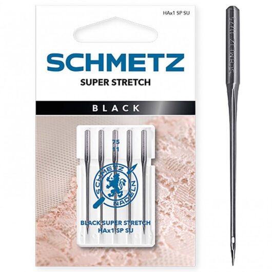 Schmetz Black Super Stretch Sewing Machine Needles