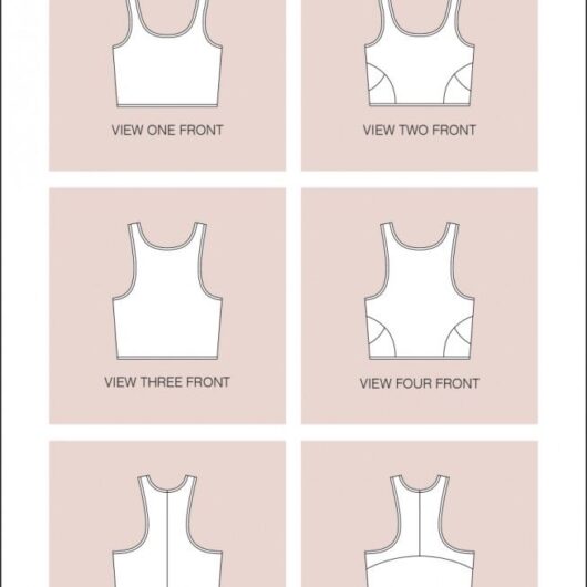 Sophie Hines Paper Sewing Pattern Axis Tank