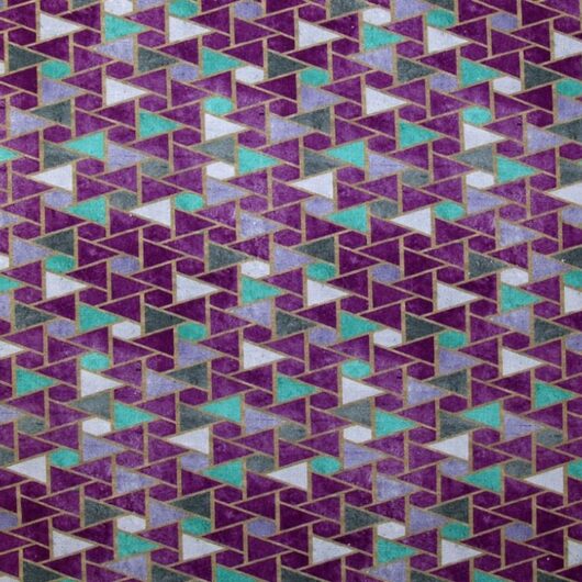 Stof France 100% Cotton Fabric Plum